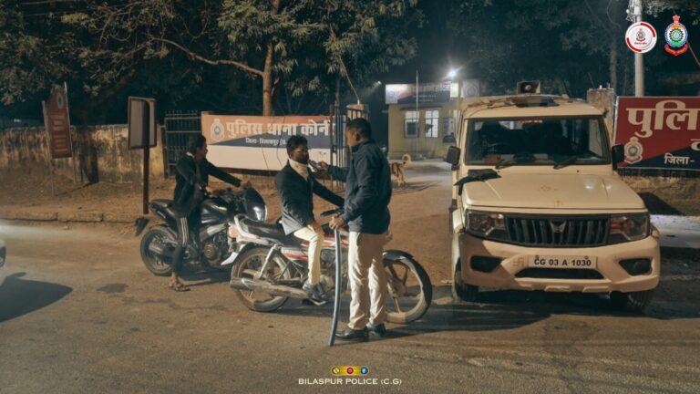 बिलासपुर पुलिस की प्राथमिकताओं पर सवाल: ट्रैफिक चालान में व्यस्त विभाग, गंभीर अपराधों की अनदेखी