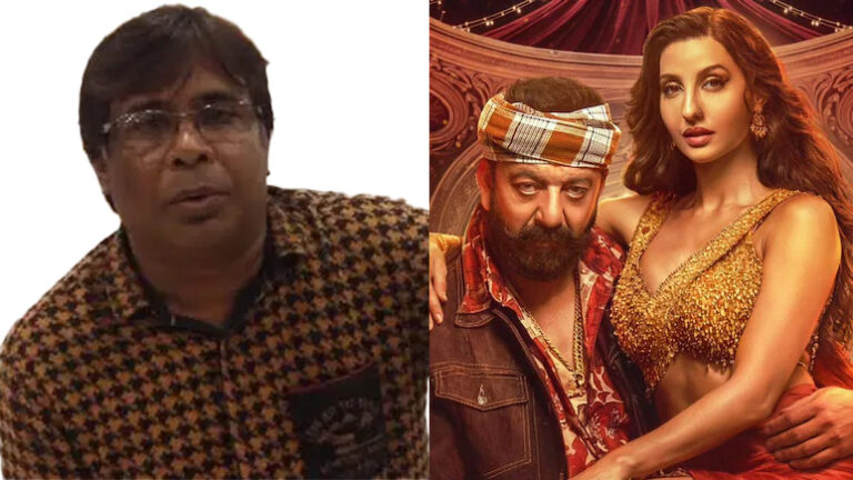 फिल्म केडी द डेविल के गाने में मंच पर नृत्य करती कलाकार