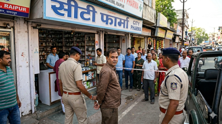रायपुर: नकली दवाओं का रैकेट पकड़ा, इंदौर कनेक्शन के साथ 3 आरोपी गिरफ्तार