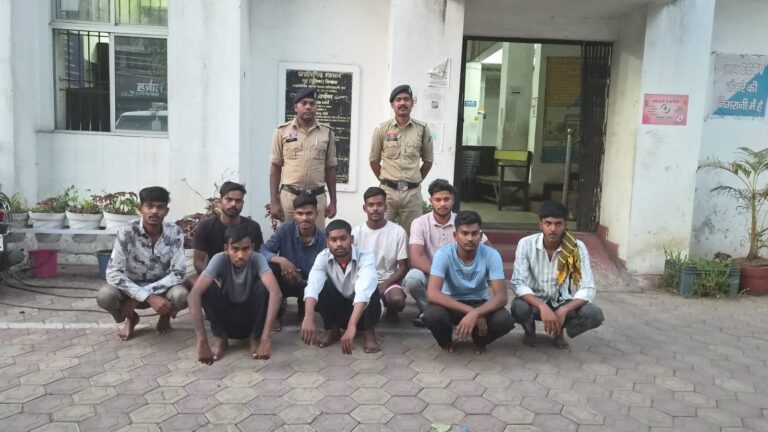 मैरिन ड्राइव क्षेत्र में पुलिस द्वारा जब्त किए गए हथियार और आरोपी